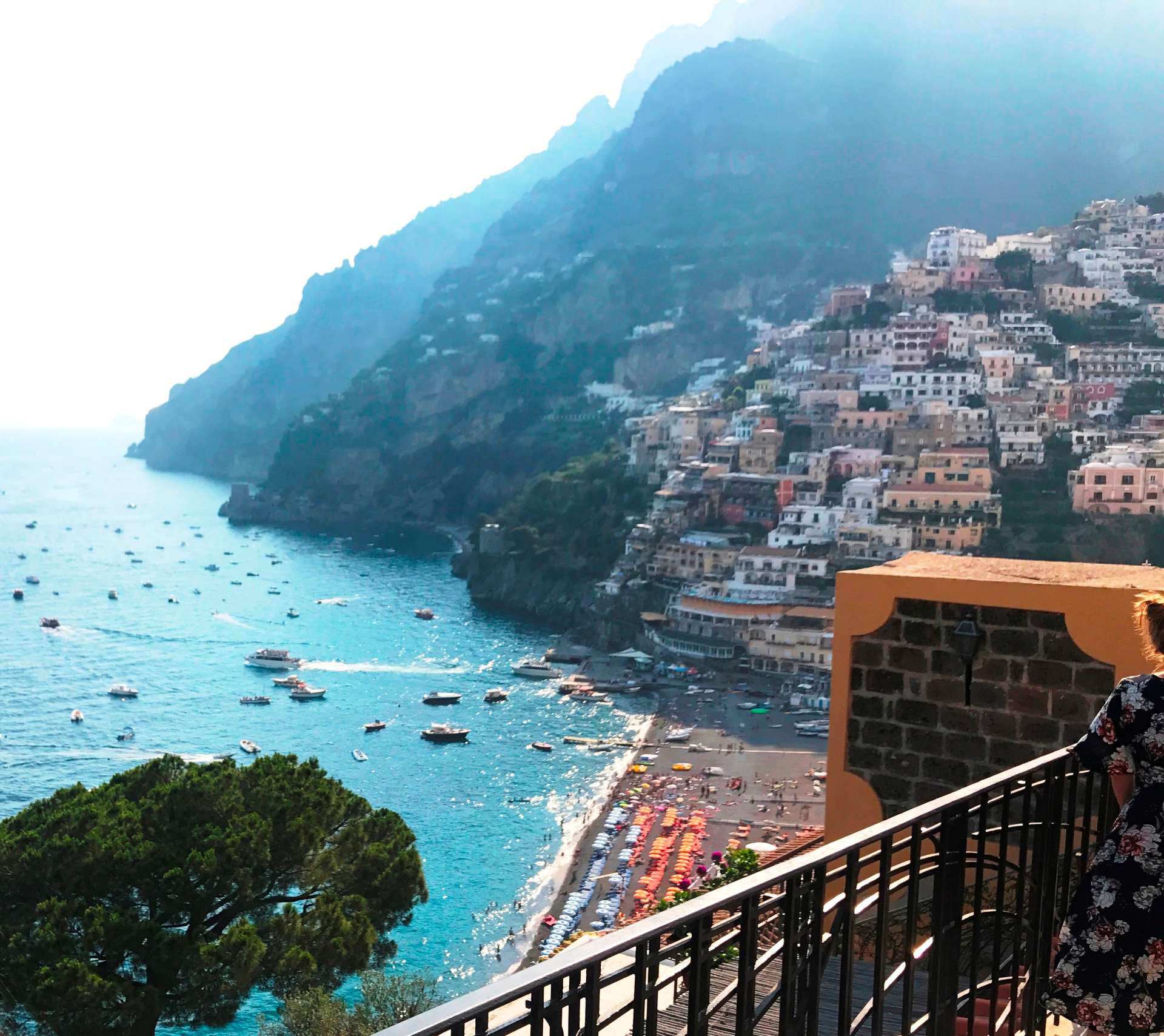 Positano panoramic view