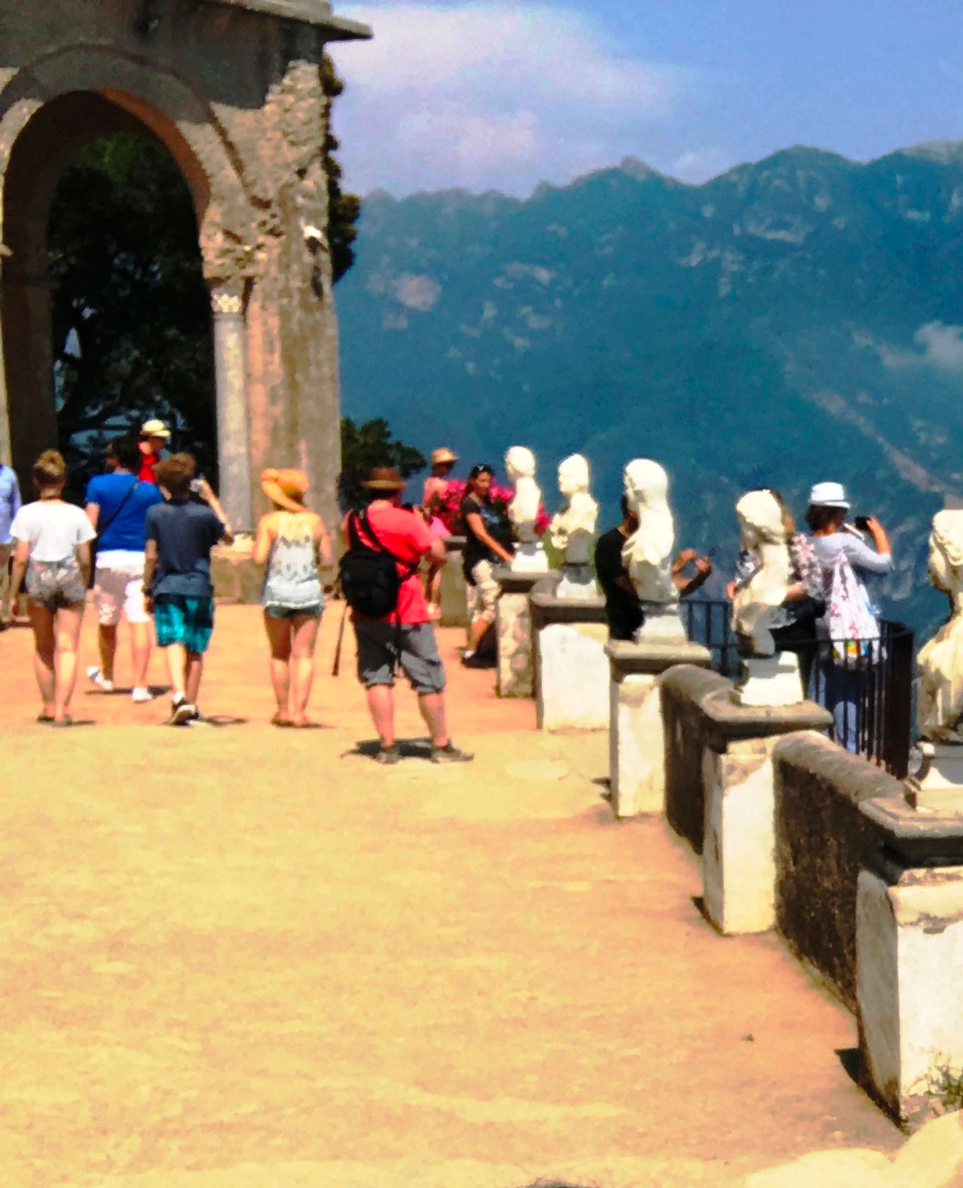 Ravello - Villa Cimbrone - Terrace of Infinity