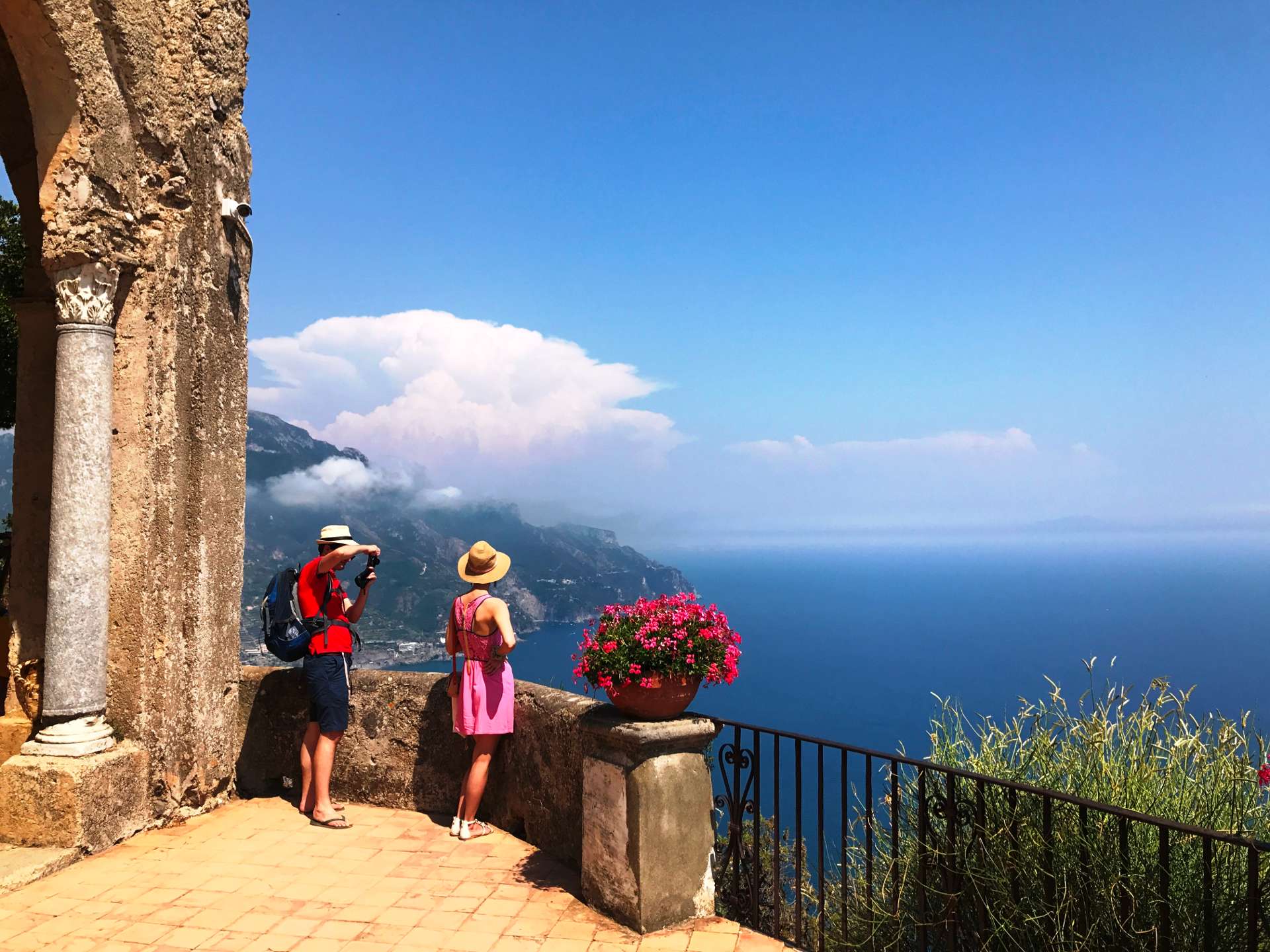 Amalfi Coast - Ravello - Villa Cimbrone - Terrace of Infinity