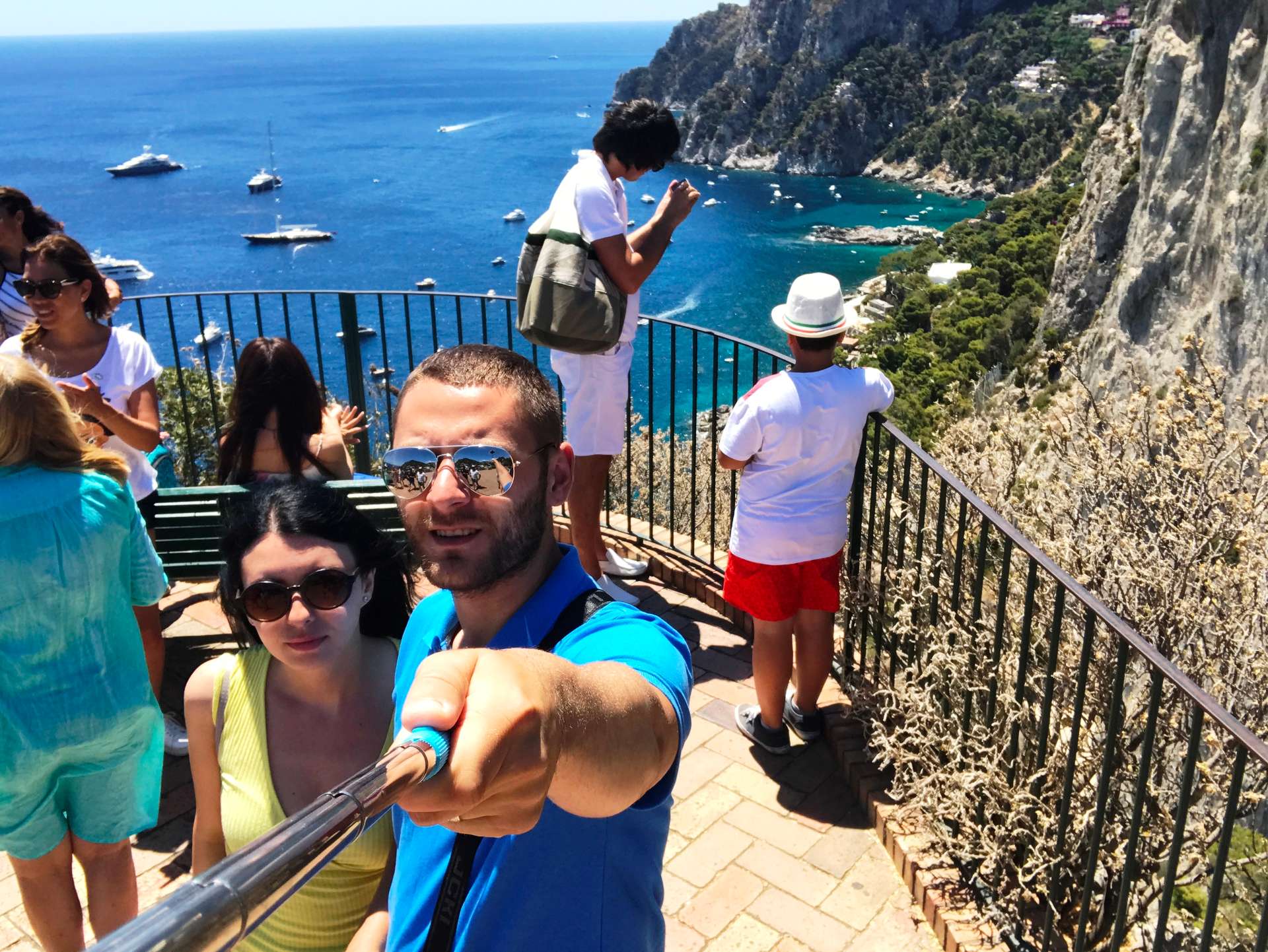 Views from Augustus Gardens, Capri
