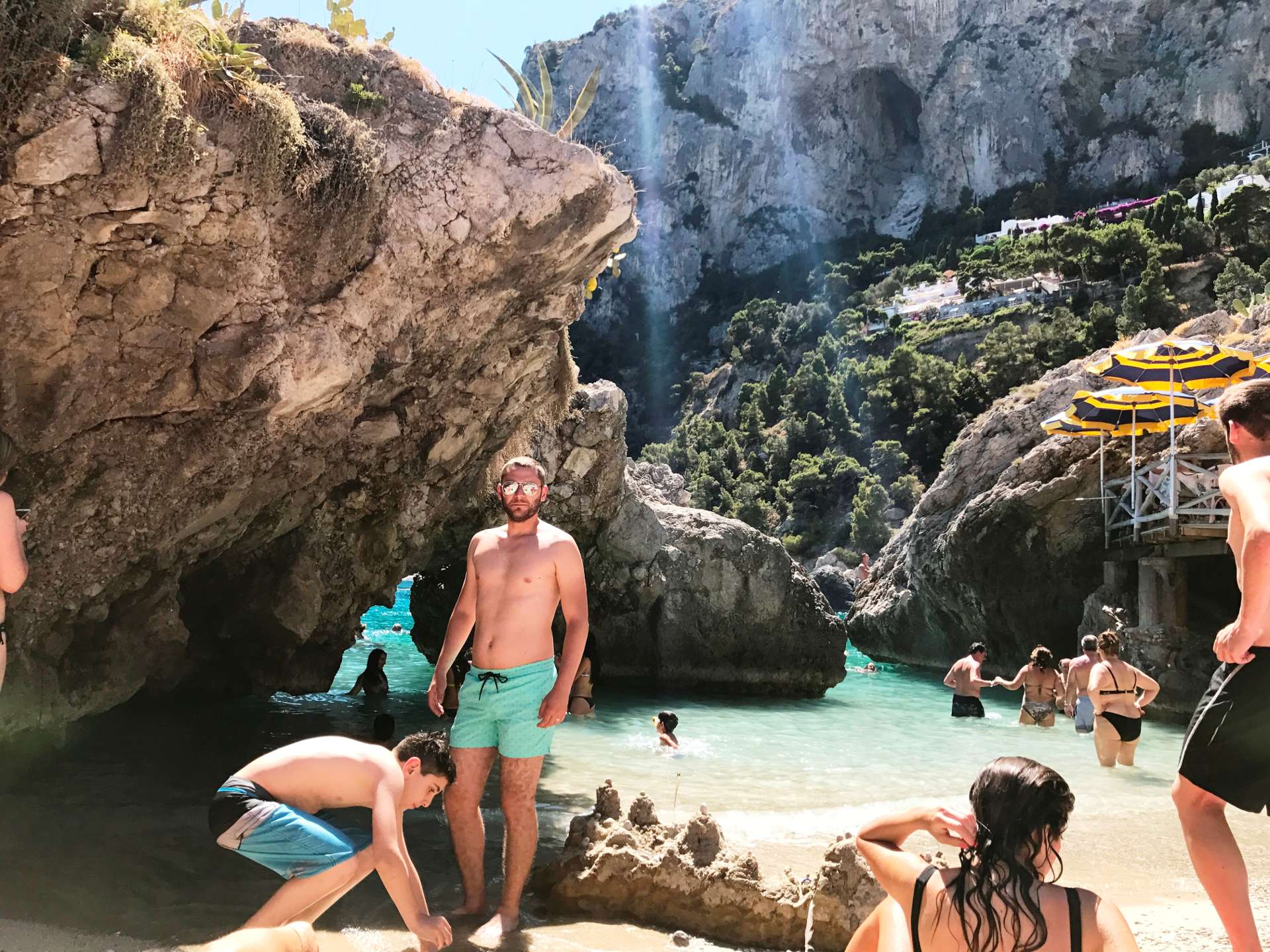 Marina Piccola Beach, Capri Metropolitan City of Naples Italy