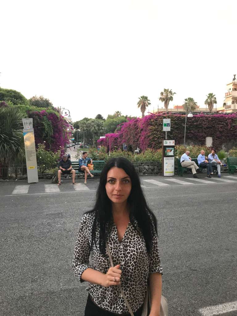 Sorrento train station, last stop after Positano