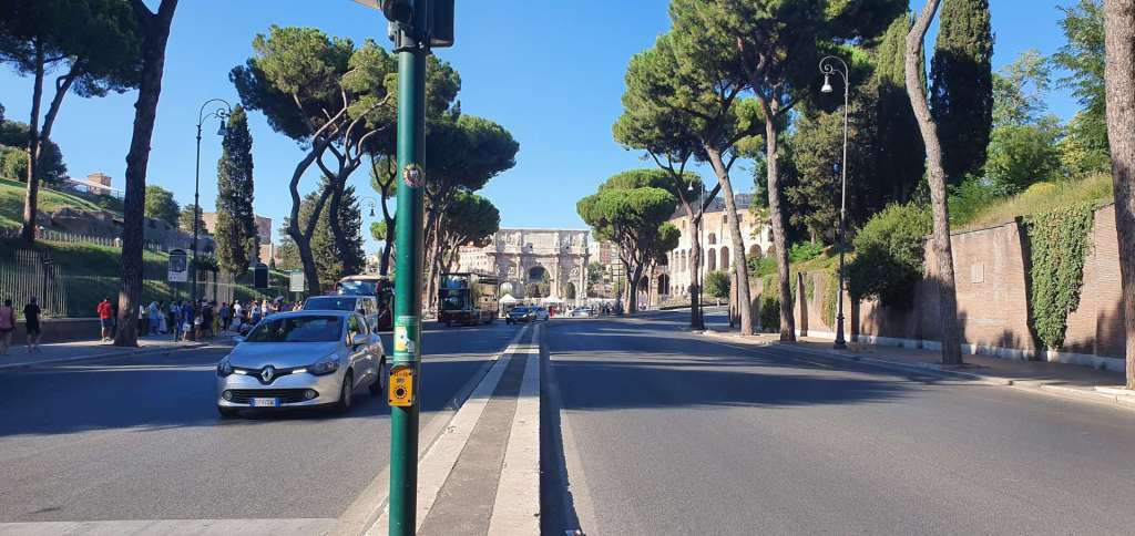 Via di S. Gregorio, Rome - the eternal city Rome Italy