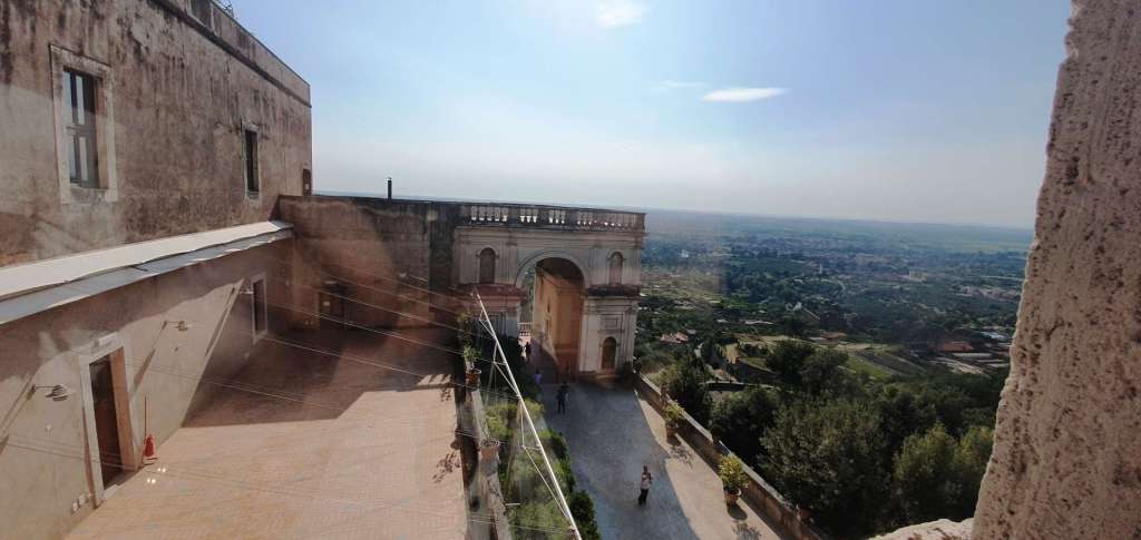 View from Villa d'Este, Tivoli View from Villa d'Este, Tivoli, Italy