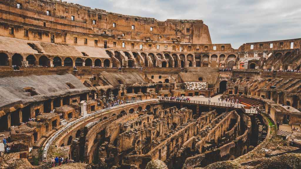 Inside the Colosseum - Photo by Chait Goli on Pexels.com