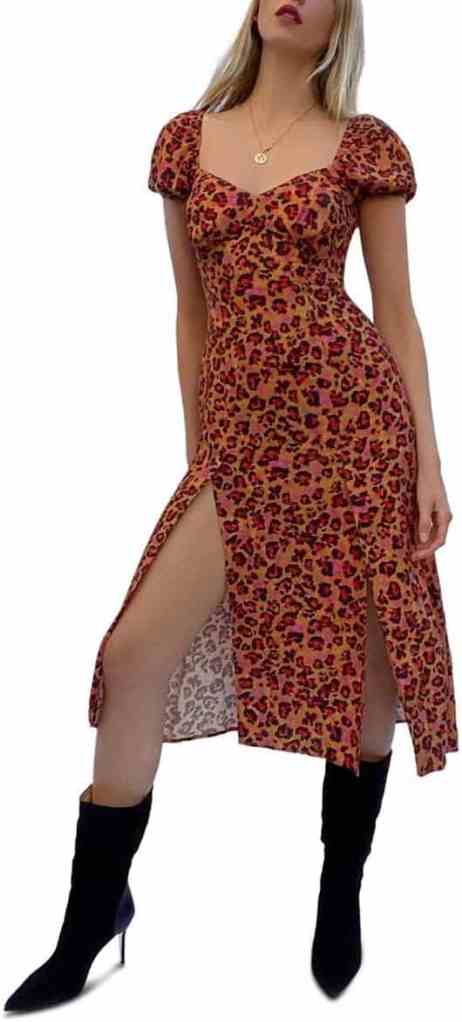 French Connection Women's Ameli Drp Pf SLV FLL LNG Dress Casual
