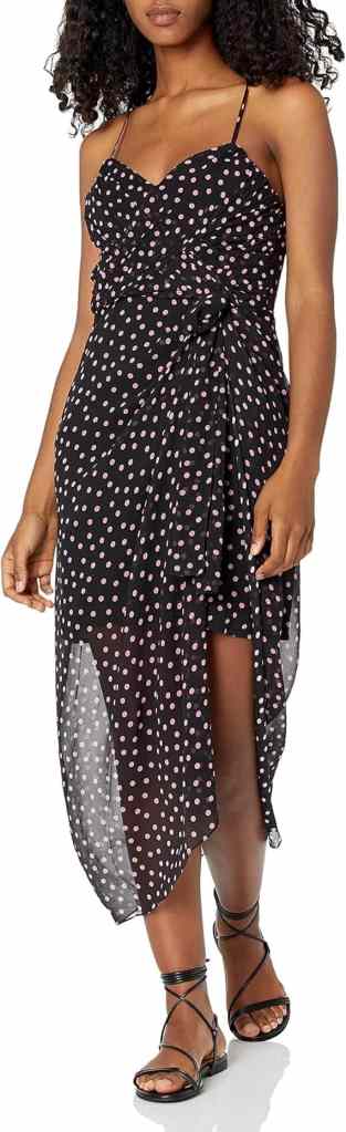 The Kooples Women's Maxi Dress in a Polka Dot Print