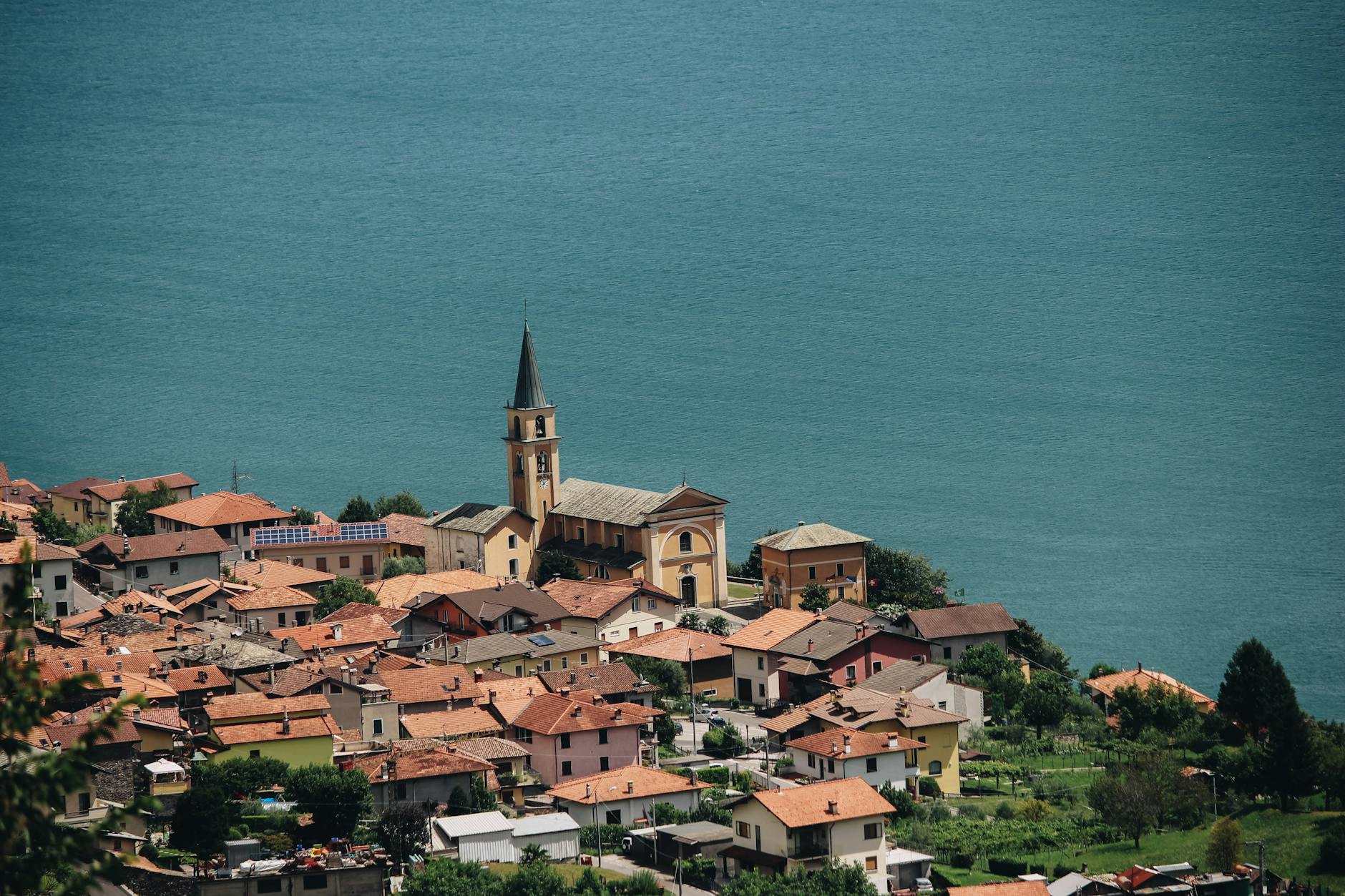 Brienno, Driving from Milan Malpensa to Menaggio, Lake Como